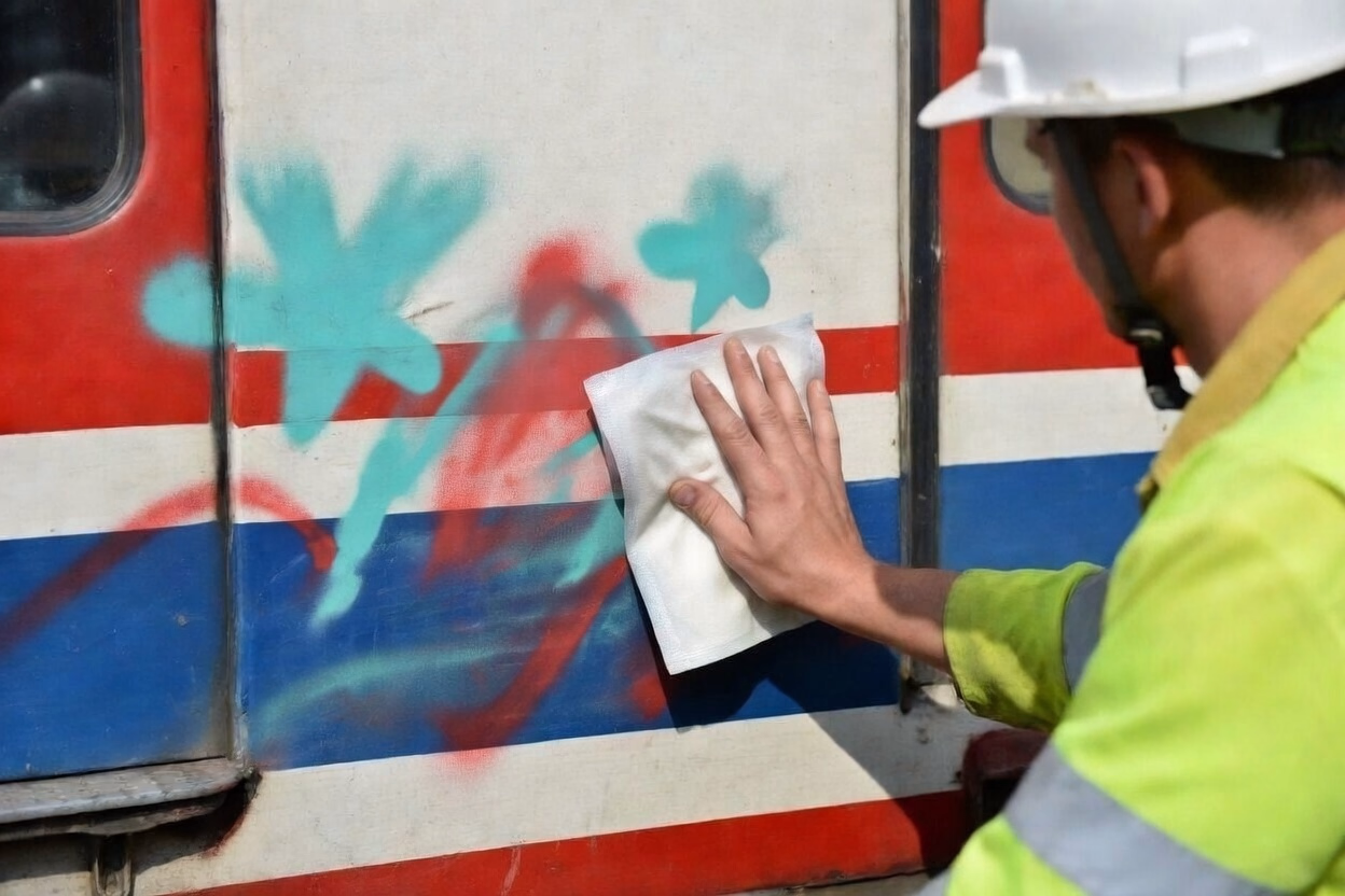 Grafiti Temizleme Öncesi
