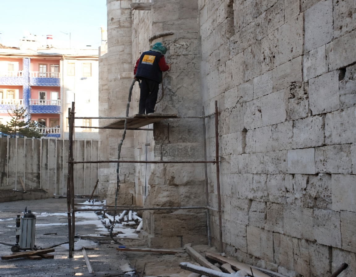 Sivas Gök Medrese Restorasyon Detayı 3