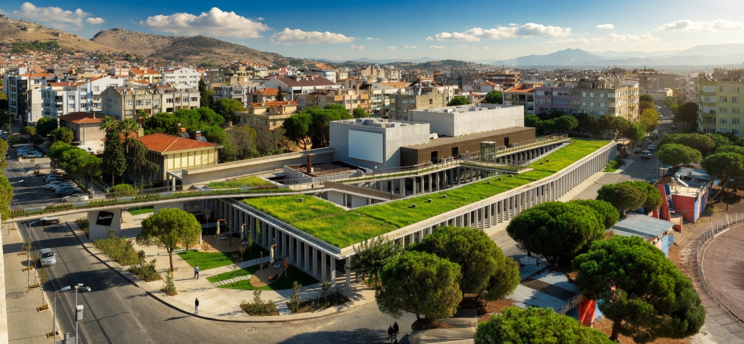 Bergama Kültür Merkezi Proje Görseli